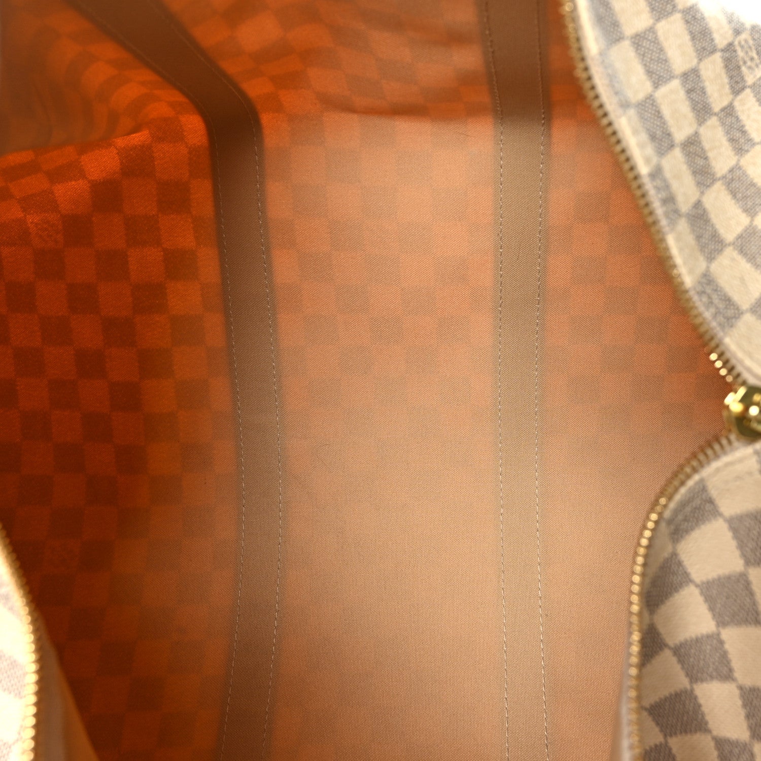 Louis Vuitton Damier Azur Keepall 50 4 of 10
