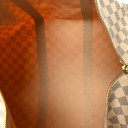 Louis Vuitton Damier Azur Keepall 50 4 of 10