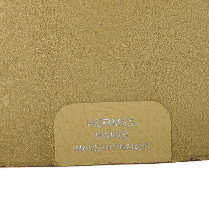 Hermes Togo Ulysse PM Agenda Cover Jaune Poussin 6 of 9