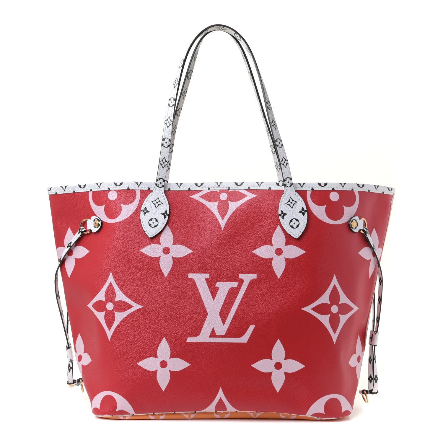 Louis Vuitton Monogram Giant Neverfull MM Rouge 1 of 4
