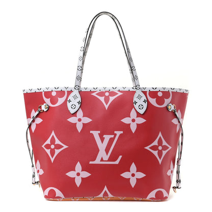 Louis Vuitton Monogram Giant Neverfull MM Rouge 1 of 4