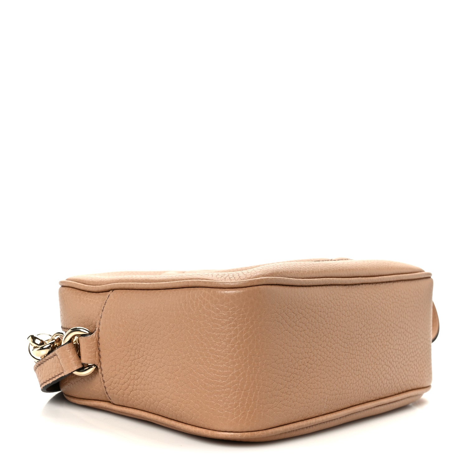 Gucci Pebbled Calfskin Small Soho Disco Bag Camelia 4 of 11