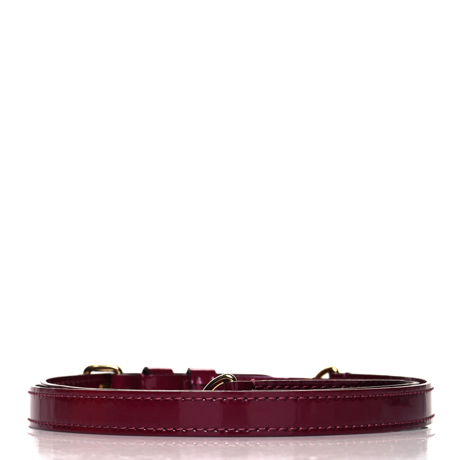 Louis Vuitton Vernis 16mm Adjustable Shoulder Strap Magenta 2 of 4