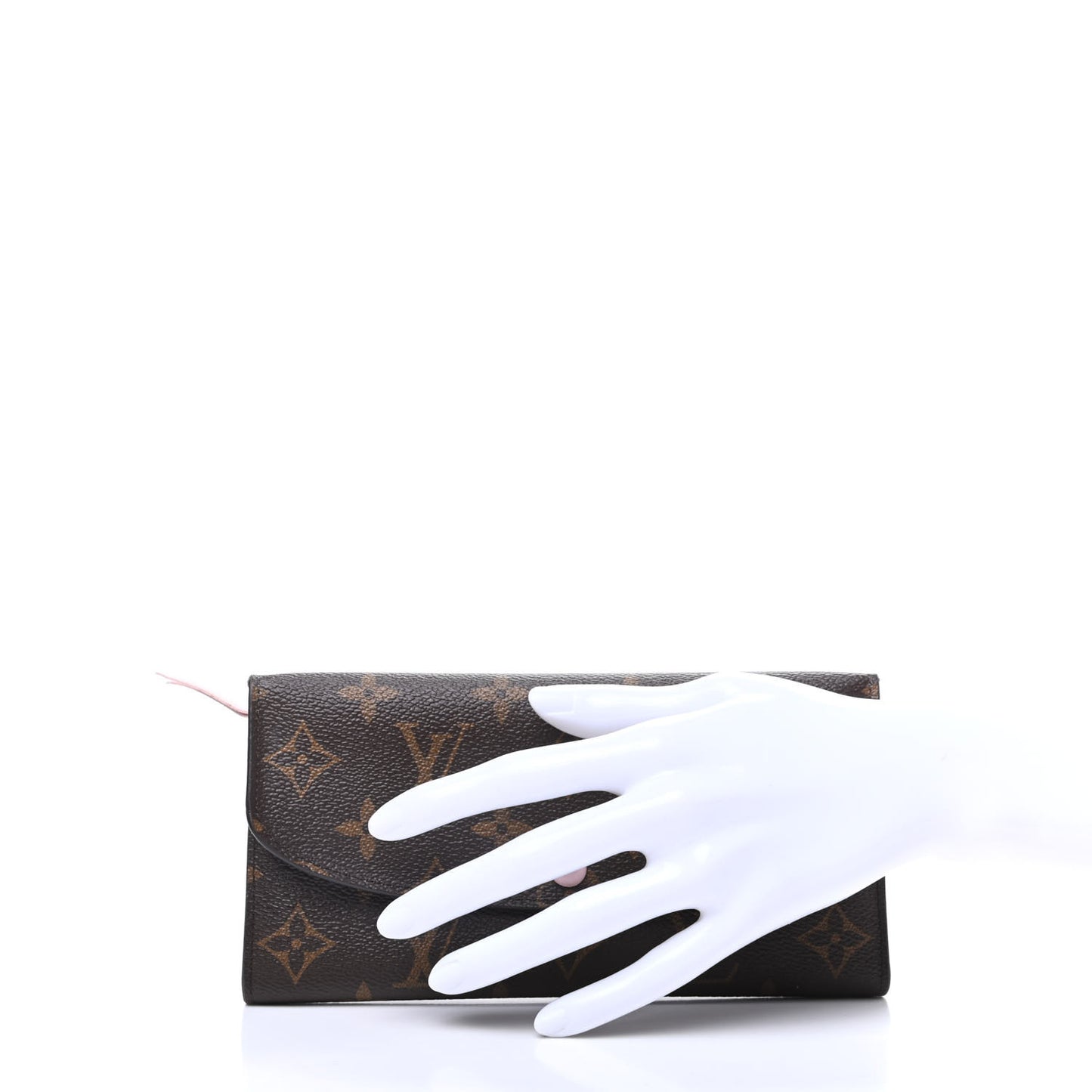 Monogram Emilie Wallet Rose Ballerine