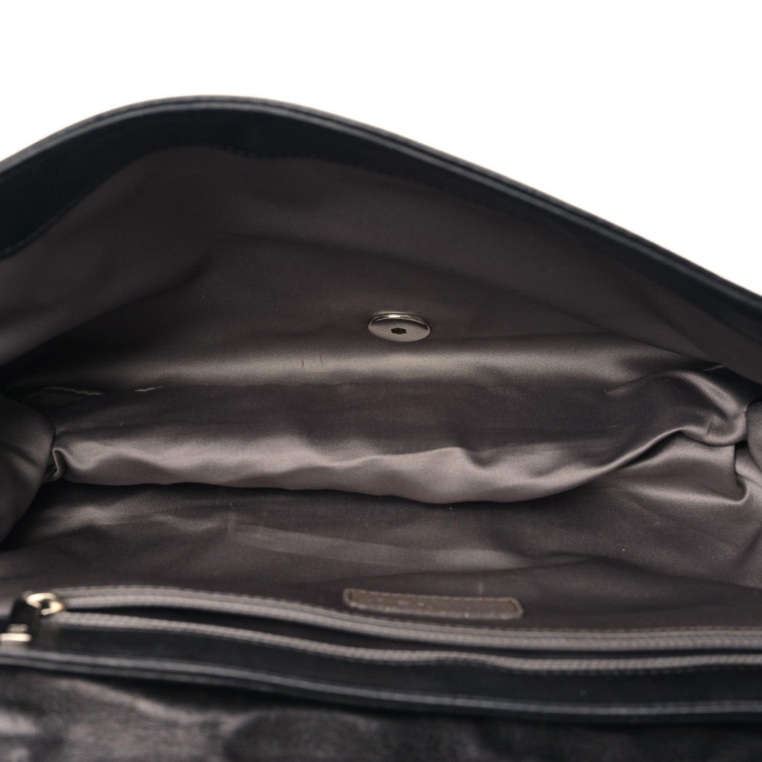 Chanel Lambskin Astrakan Single Flap Black 5 of 9