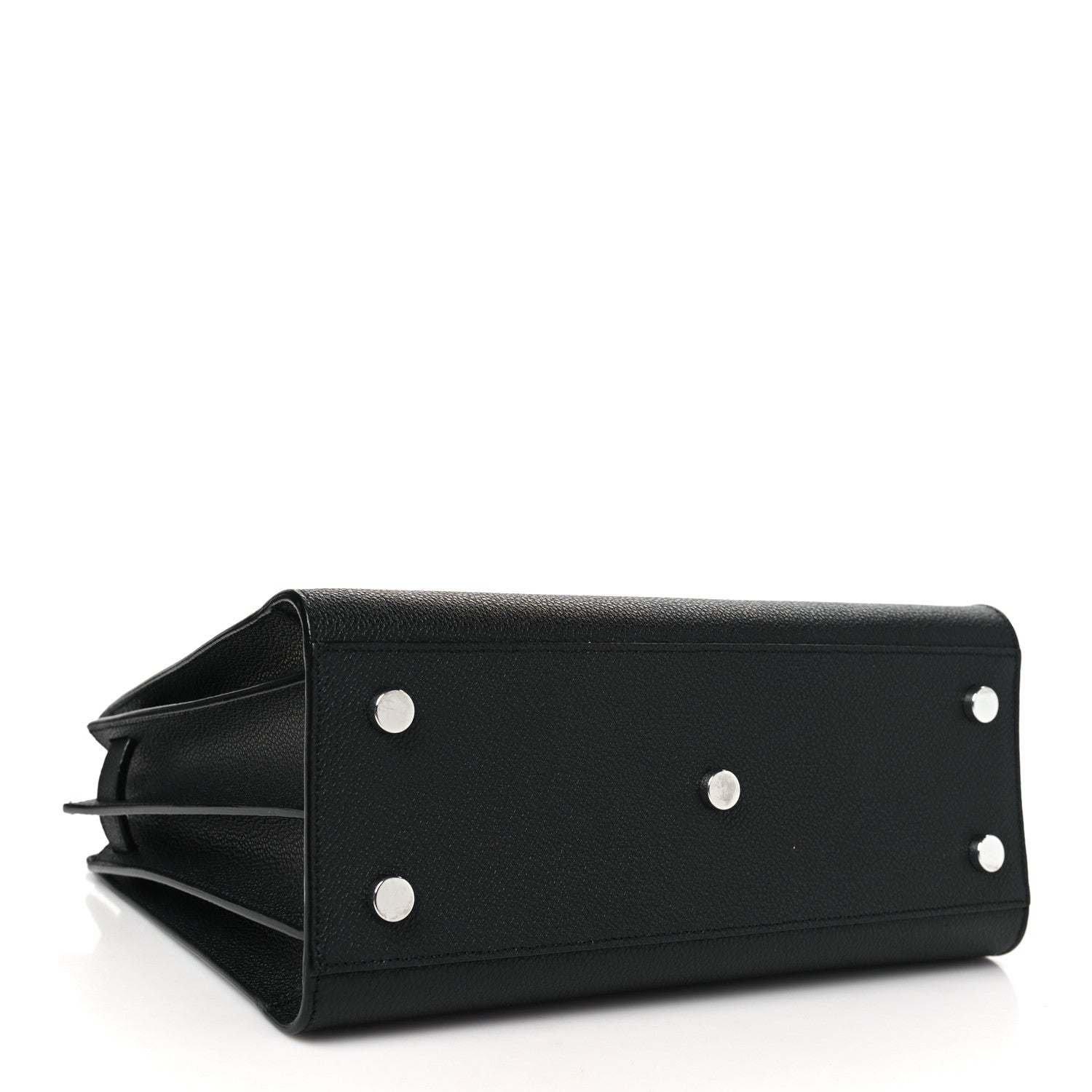 Saint Laurent Grained Calfskin Baby Sac De Jour Black 4 of 11
