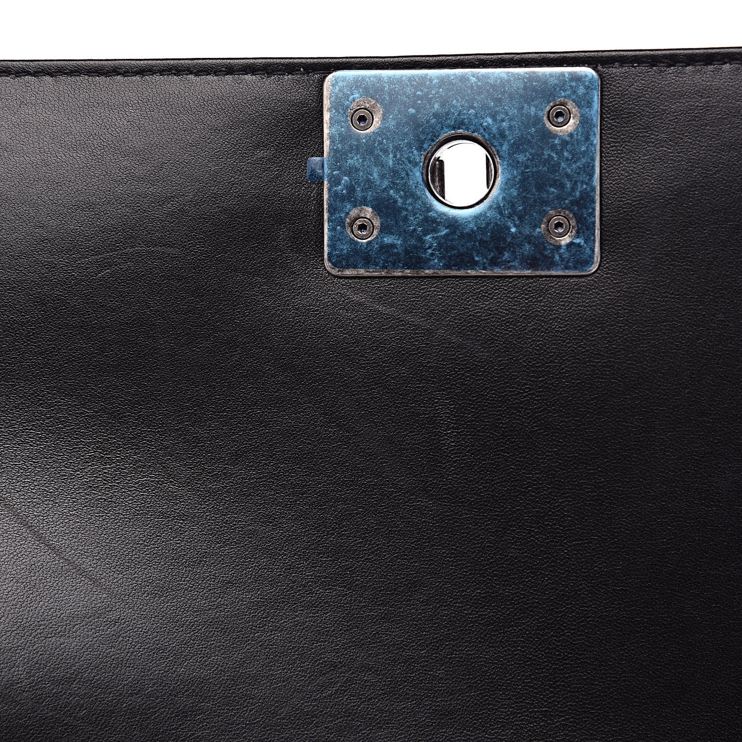 Chanel Lambskin Quilted Medium Boy Flap Black 13 of 16