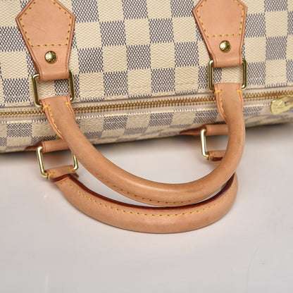 Louis Vuitton Damier Azur Speedy Bandouliere 30 18 of 18