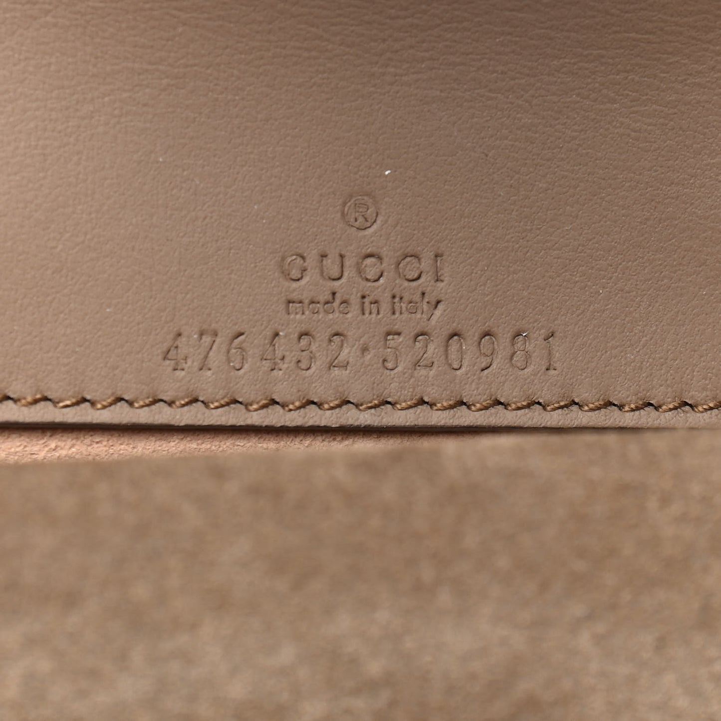 GG Supreme Monogram Super Mini Dionysus Shoulder Bag Taupe