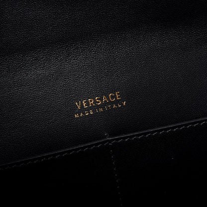 Versace Vitello Virtus First Line Clutch Black 8 of 9