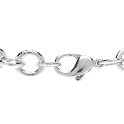 Tiffany Sterling Silver Heart Tag Pendant Necklace 5 of 5