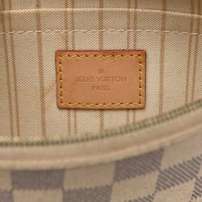 Louis Vuitton Damier Azur Neverfull MM GM Pochette 6 of 14