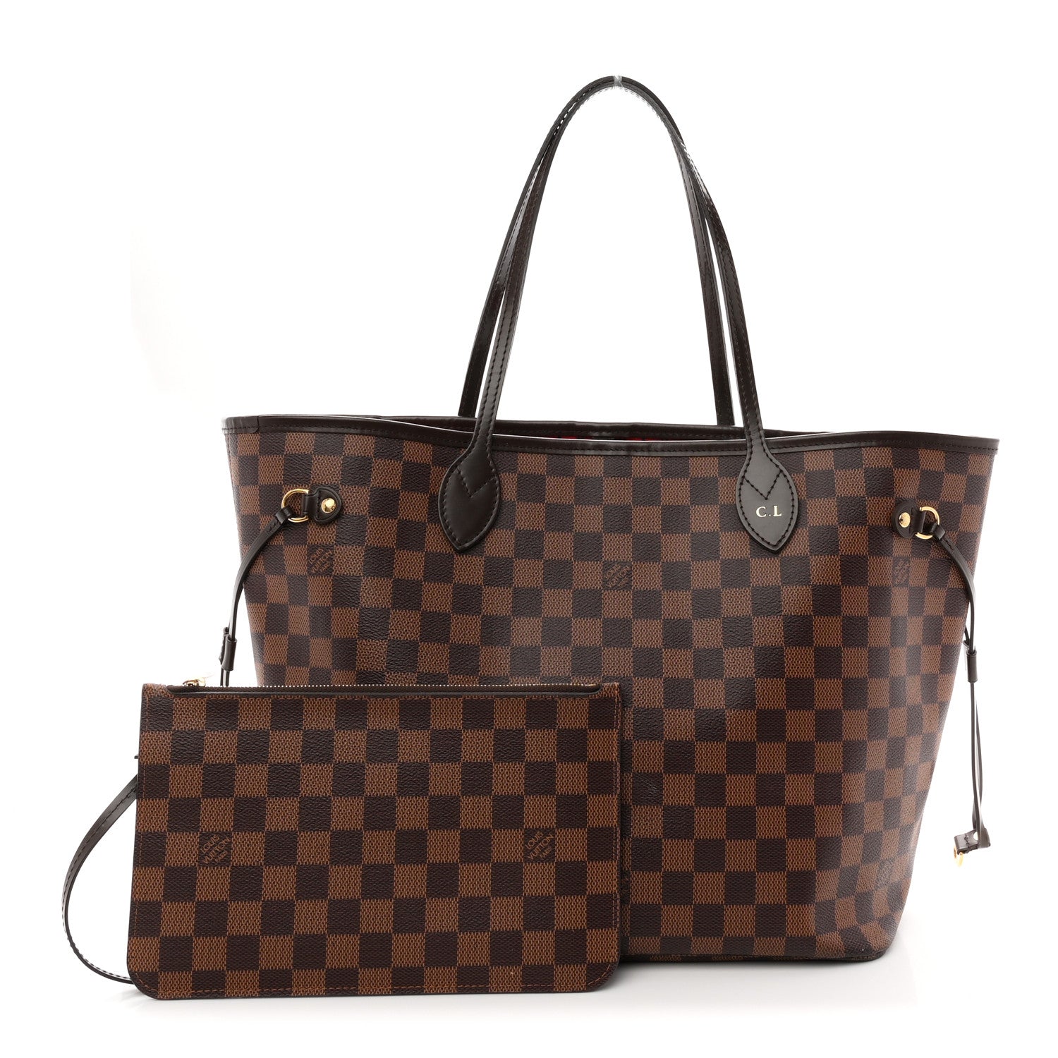 Louis Vuitton Damier Ebene Neo Neverfull MM 3 of 12