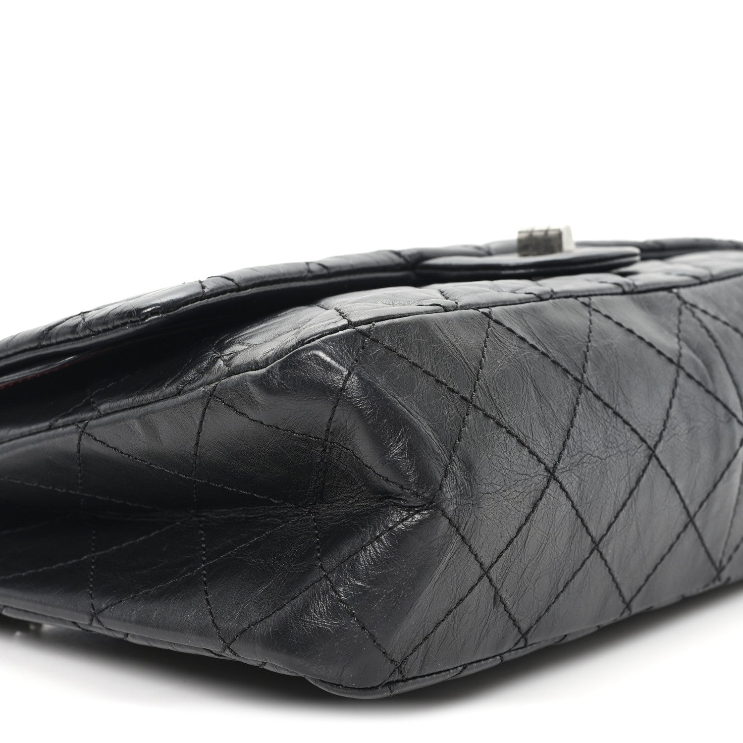 Chanel Aged Calfskin Quilted 2.55 Reissue 227 Flap Black 9 of 11
