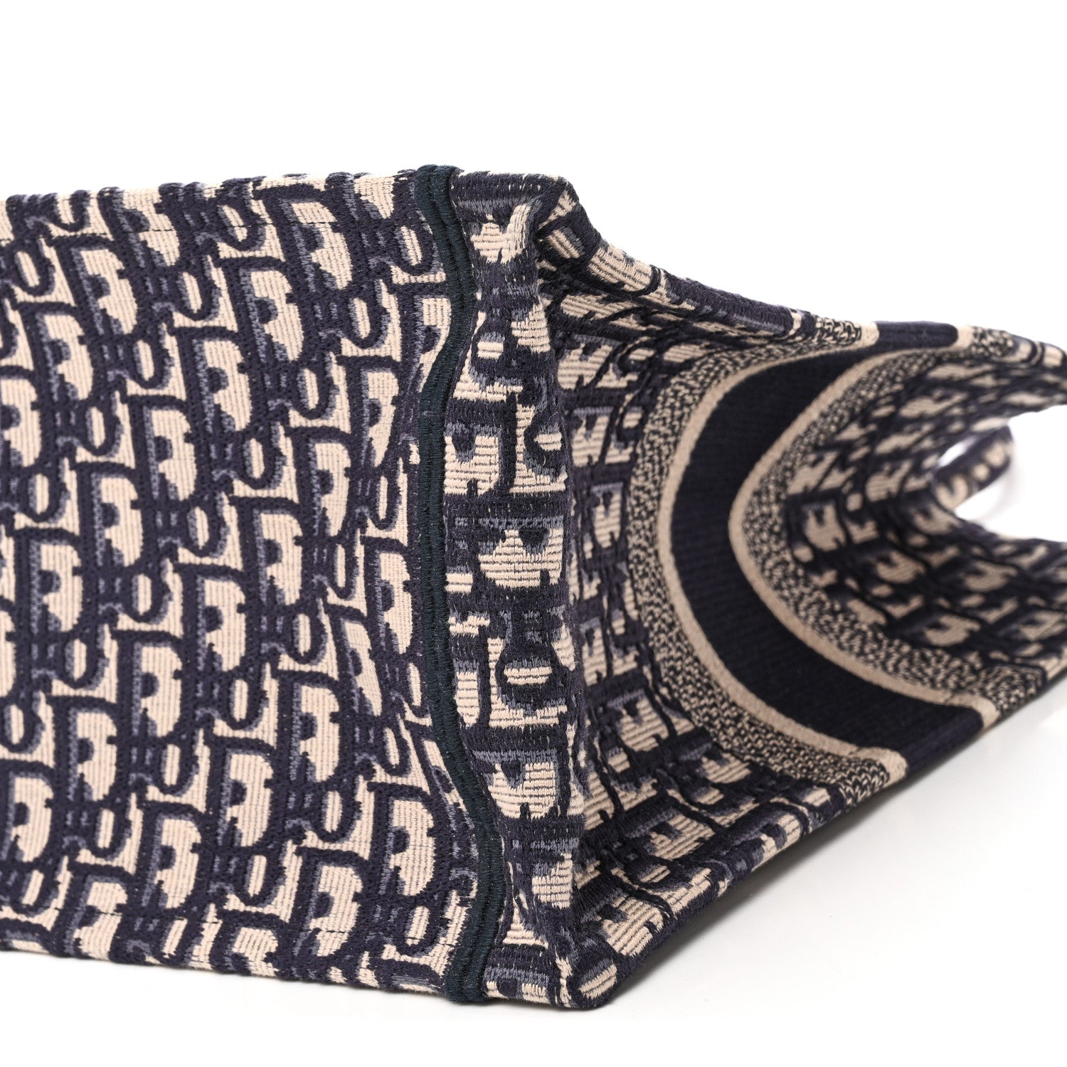Christian Dior Oblique Medium Book Tote Blue Multicolor 10 of 10