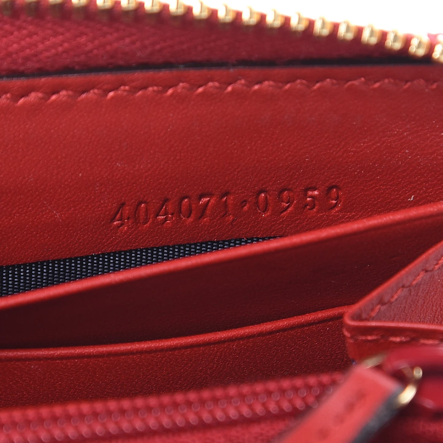 GG Supreme Monogram Blooms Zip Around Wallet Blue Red