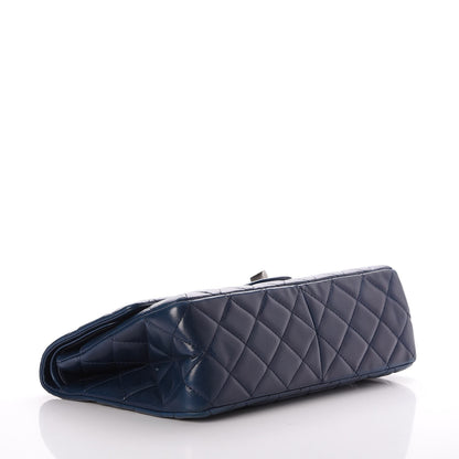 Chanel Lambskin Quilted 2.55 Reissue 227 Flap Blue 4 of 7