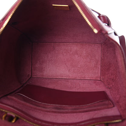 Celine Grained Calfskin Micro Belt Bag Plum 4 of 11