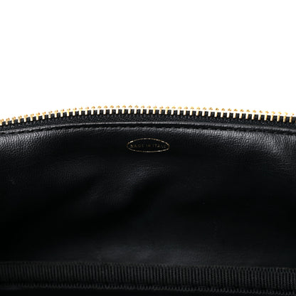 Chanel Lambskin Vanity Cosmetic Case Black 13 of 16
