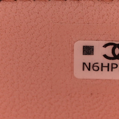 Chanel Lambskin Quilted Small Top Handle Vanity Case With Chain Light Pink 7 of 11