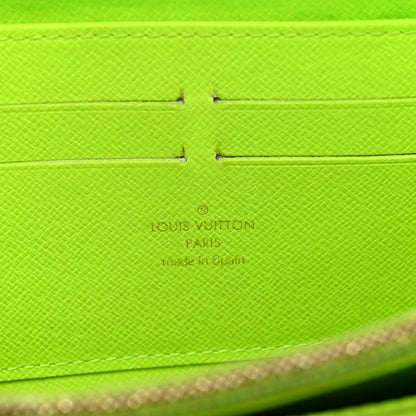 Louis Vuitton Monogram Graffiti Zippy Wallet Green 10 of 21