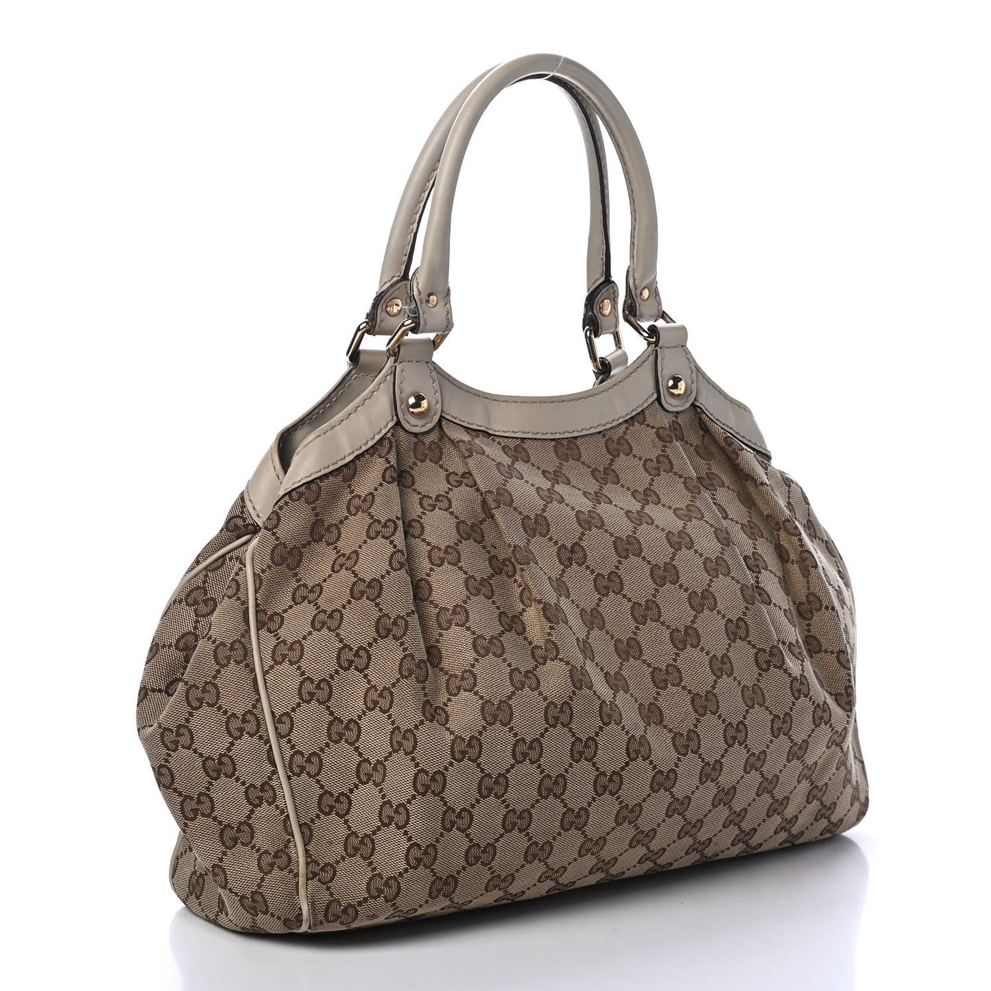 Monogram Medium Sukey Tote Off White