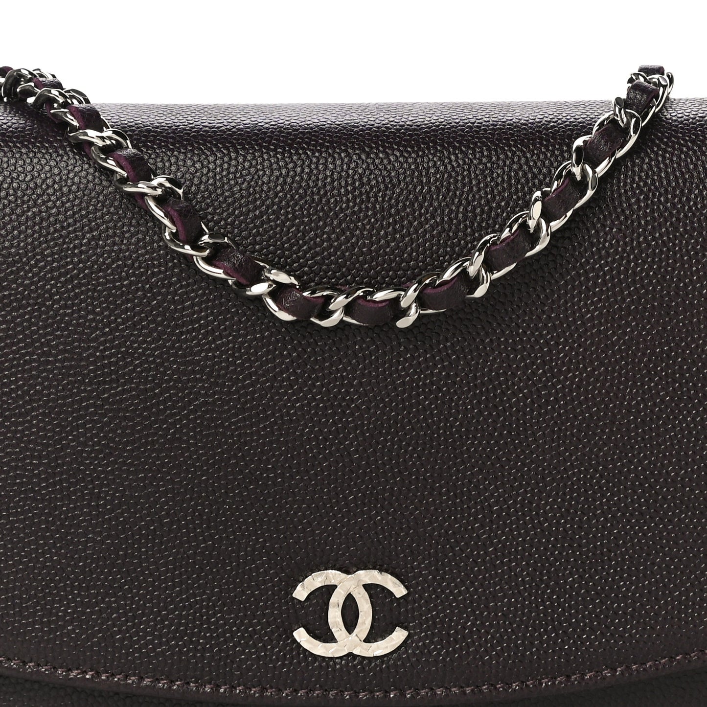 Caviar Sevruga Wallet On Chain WOC Plum
