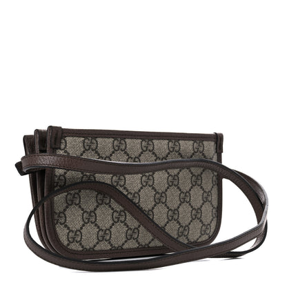 Gucci GG Supreme Monogram Web Ophidia Crossbody Beige New Acero 3 of 10