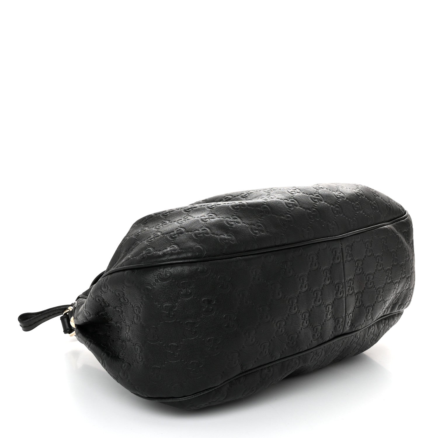 Gucci Guccissima Medium Sukey Hobo Black 4 of 10