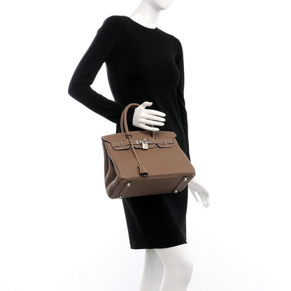 Hermes Togo Birkin 30 Etoupe 2 of 38
