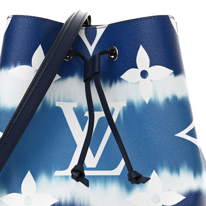 Louis Vuitton Monogram Escale Neonoe MM Blue 8 of 11