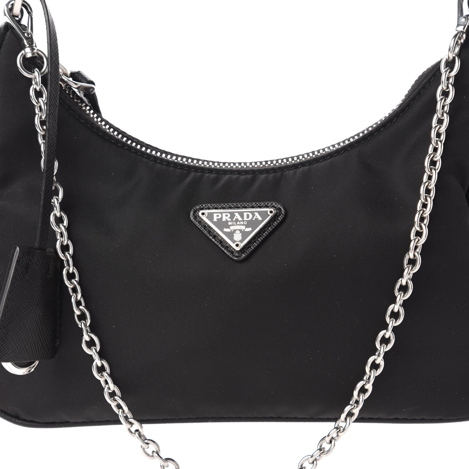 Prada Nylon Re-Edition 2005 Shoulder Bag Black 9 of 9