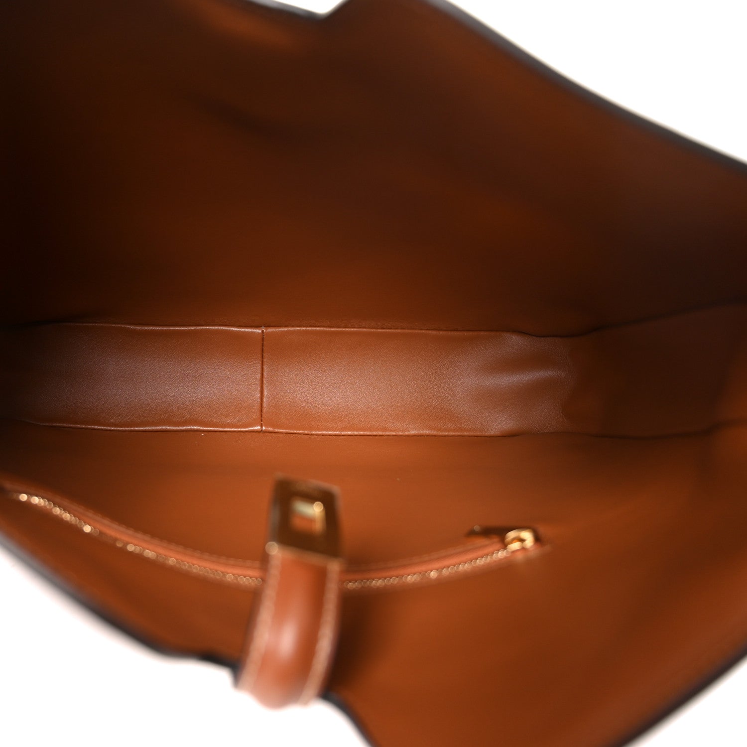Celine Smooth Calfskin Medium Camille 16 Soft Bag Tan 5 of 9