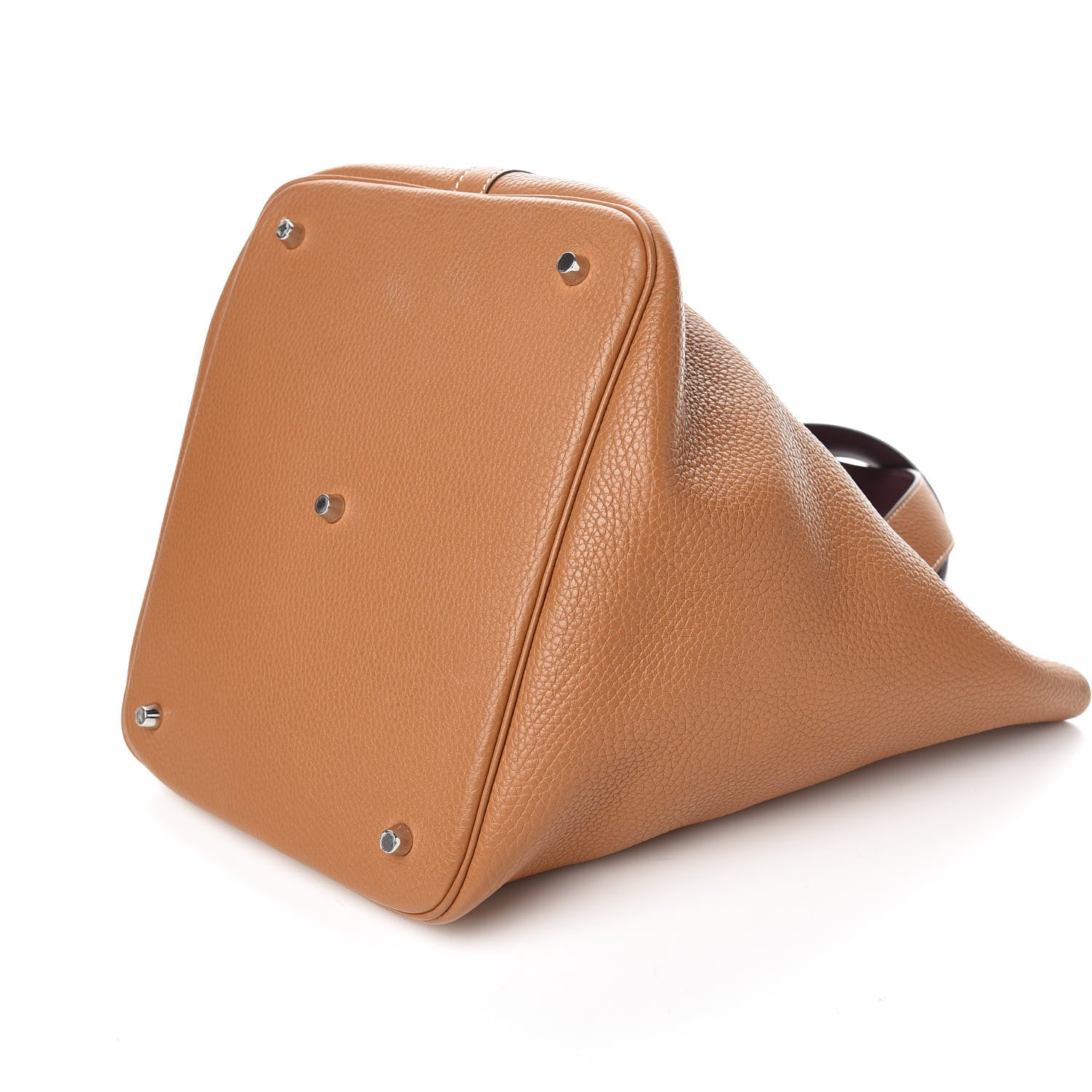 Hermes Taurillon Clemence Picotin Lock 26 GM Gold 8 of 9