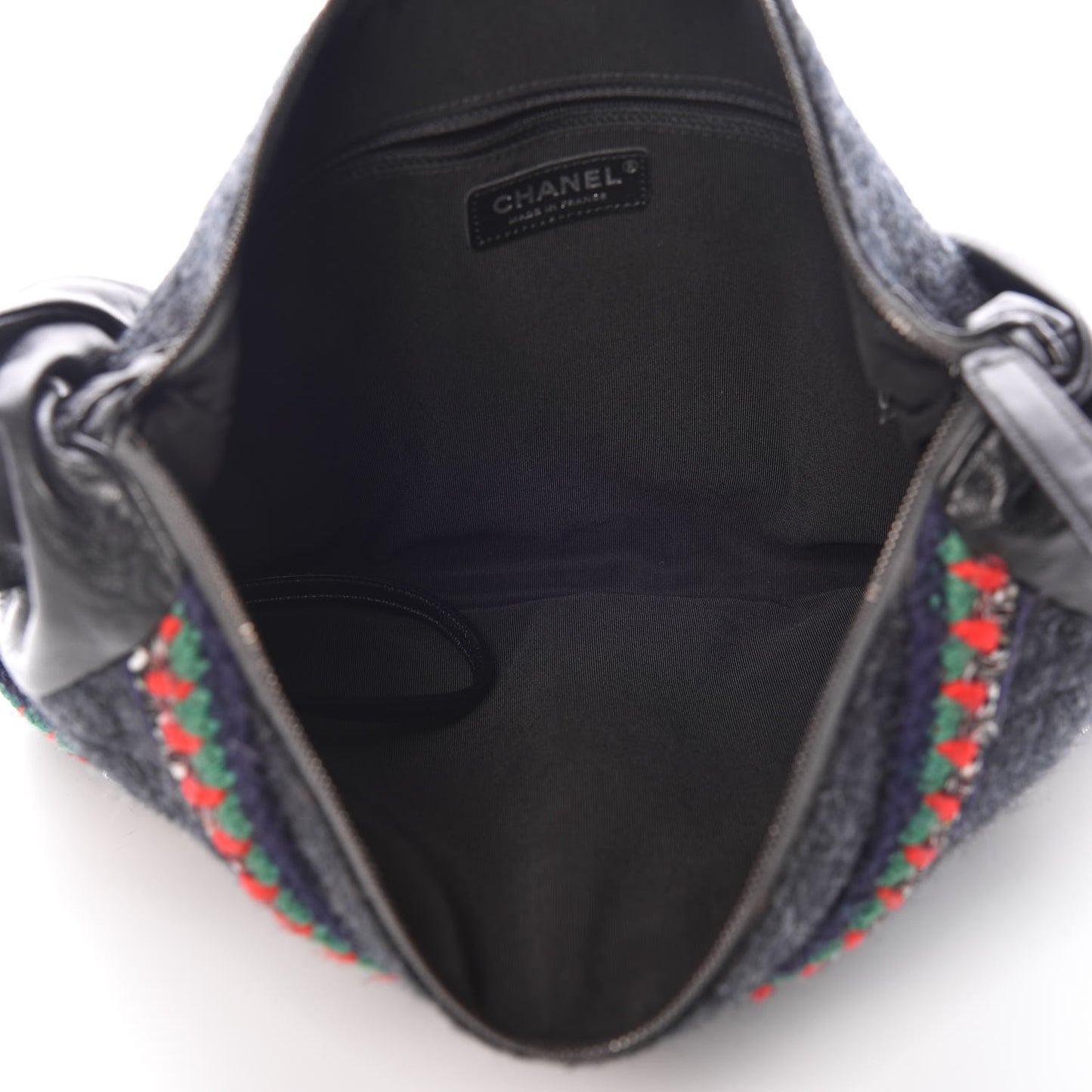 Lambskin Tweed Small Girl Bag Multicolor Black