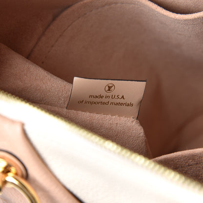 Louis Vuitton Empreinte V Tote MM Beige Rose Creme 10 of 13