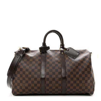 Louis Vuitton Damier Ebene Keepall Bandouliere 45 1 of 9