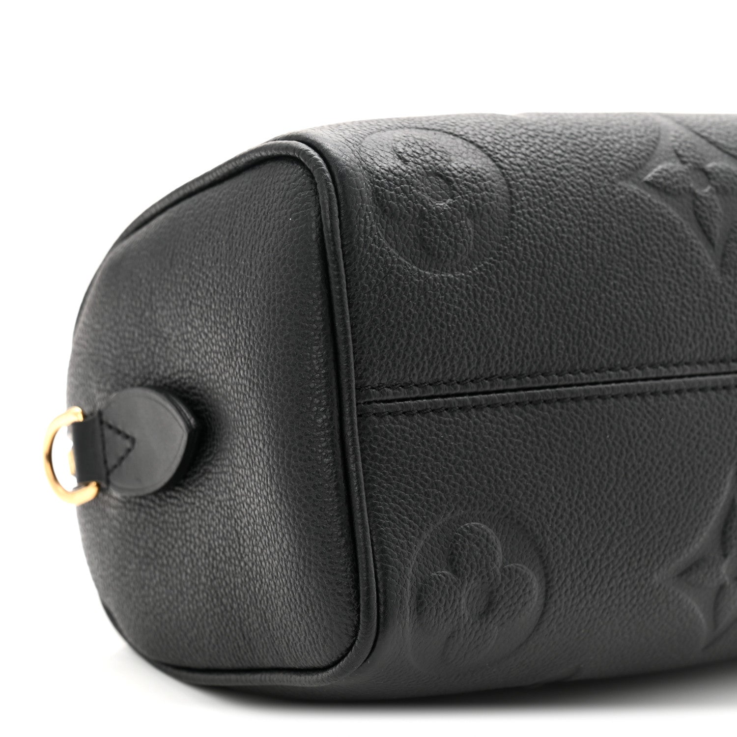 Louis Vuitton Empreinte Monogram Giant Speedy Bandouliere 20 Black 15 of 17