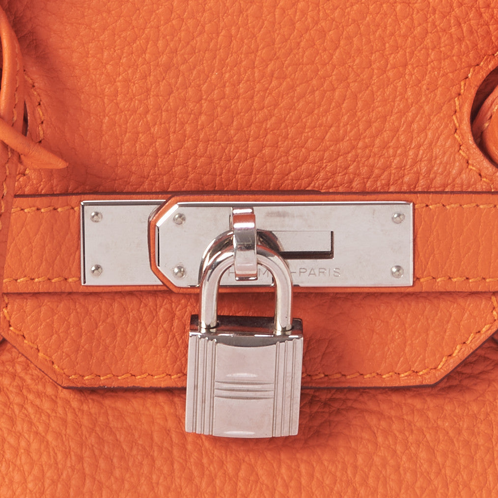 Togo Birkin 35 Orange