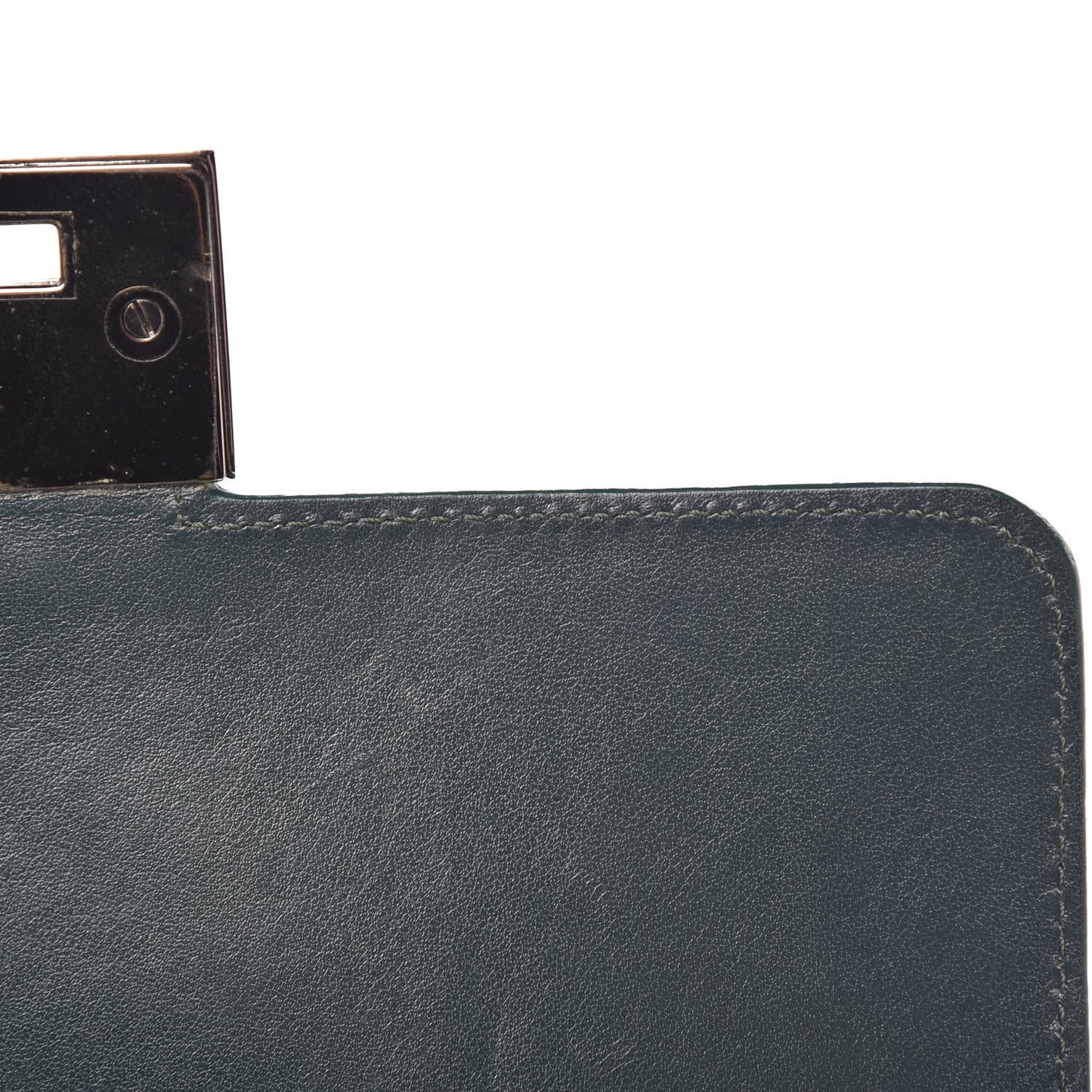 Smooth Calfskin Rebel Crossbody Bag Evergreen