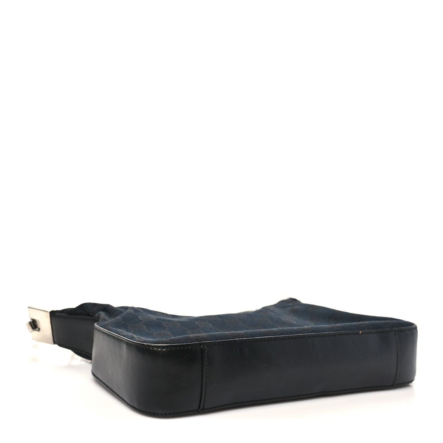 Gucci Monogram GG Clasp Hobo Black 4 of 10
