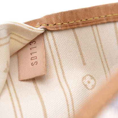 Louis Vuitton Damier Azur Neverfull MM 6 of 9