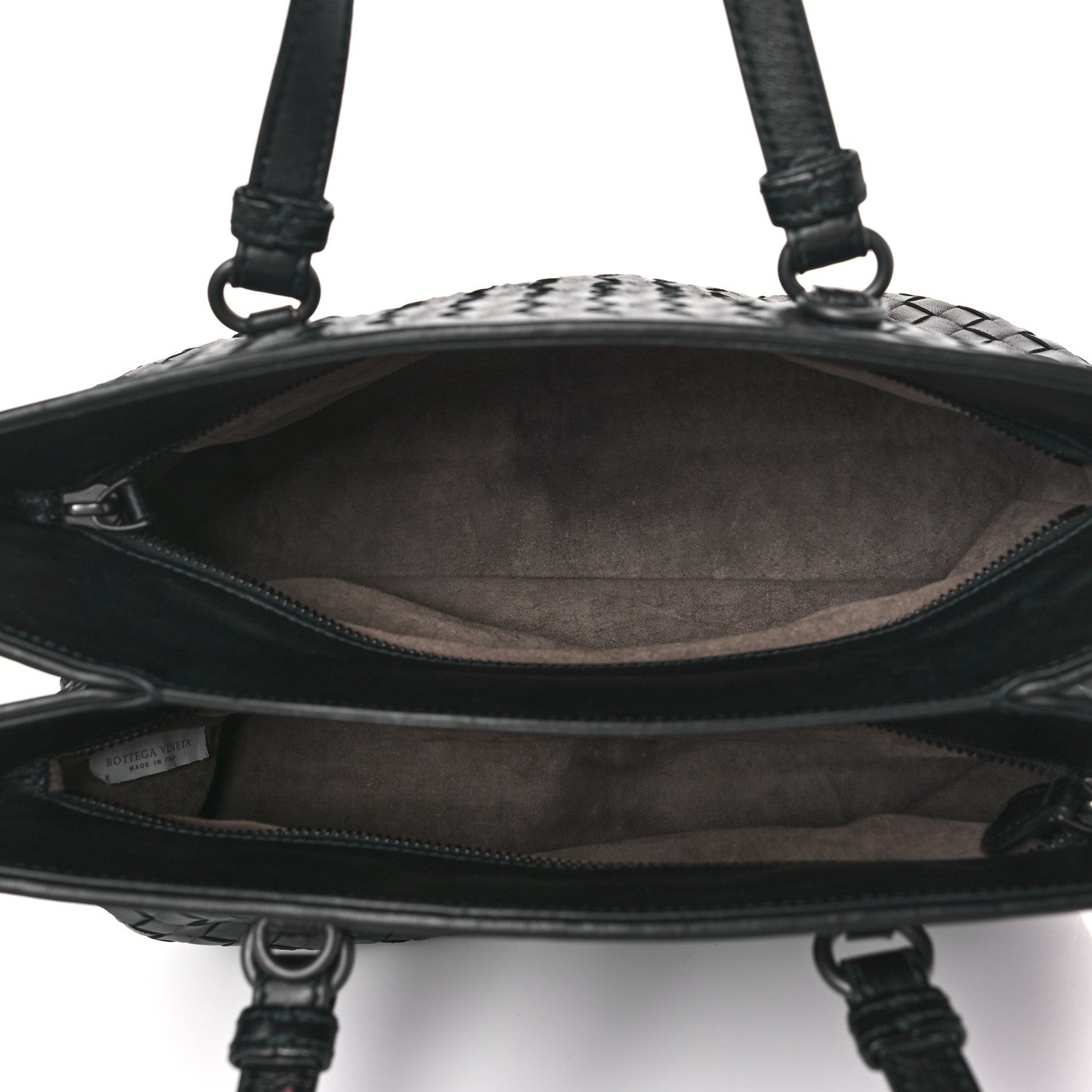 Bottega Veneta Nappa Intrecciato Brick Tote Black 5 of 9