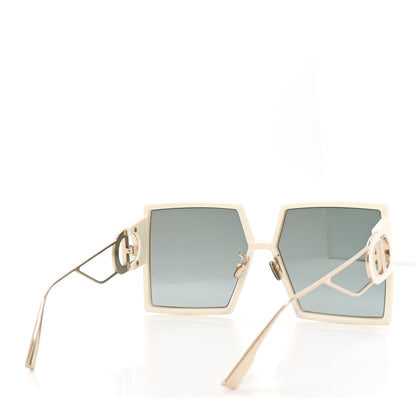 Christian Dior Square 30 Montaigne Sunglasses White 4 of 7