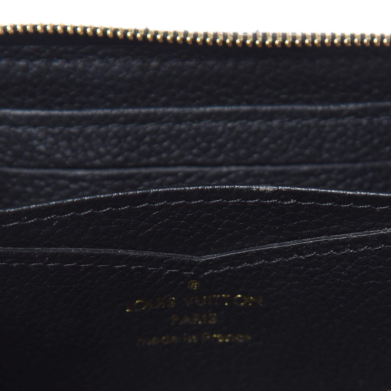 Louis Vuitton Empreinte Zippy Coin Purse Black 7 of 8