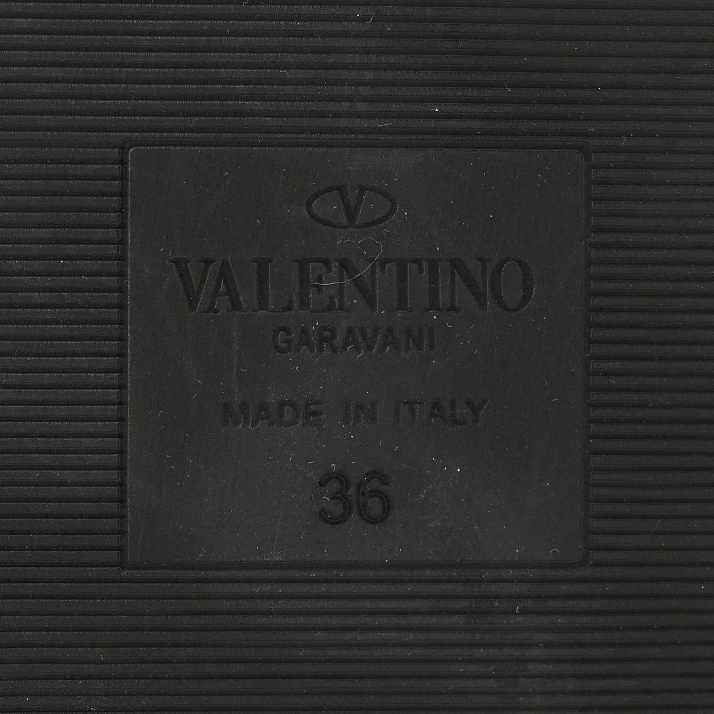 Mink Fur Rockstud Slide Sandals 36 Black