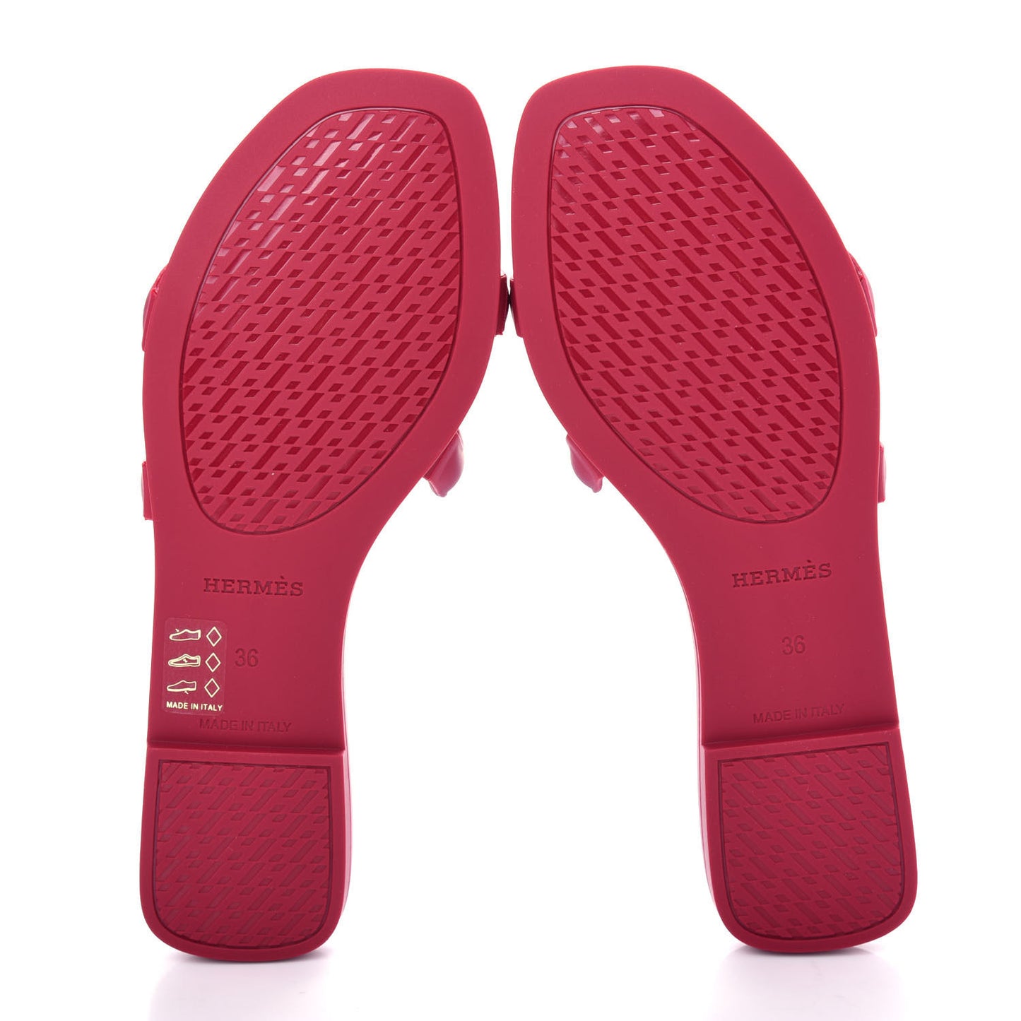 Rubber Aloha Sandals 36 Rose Baie