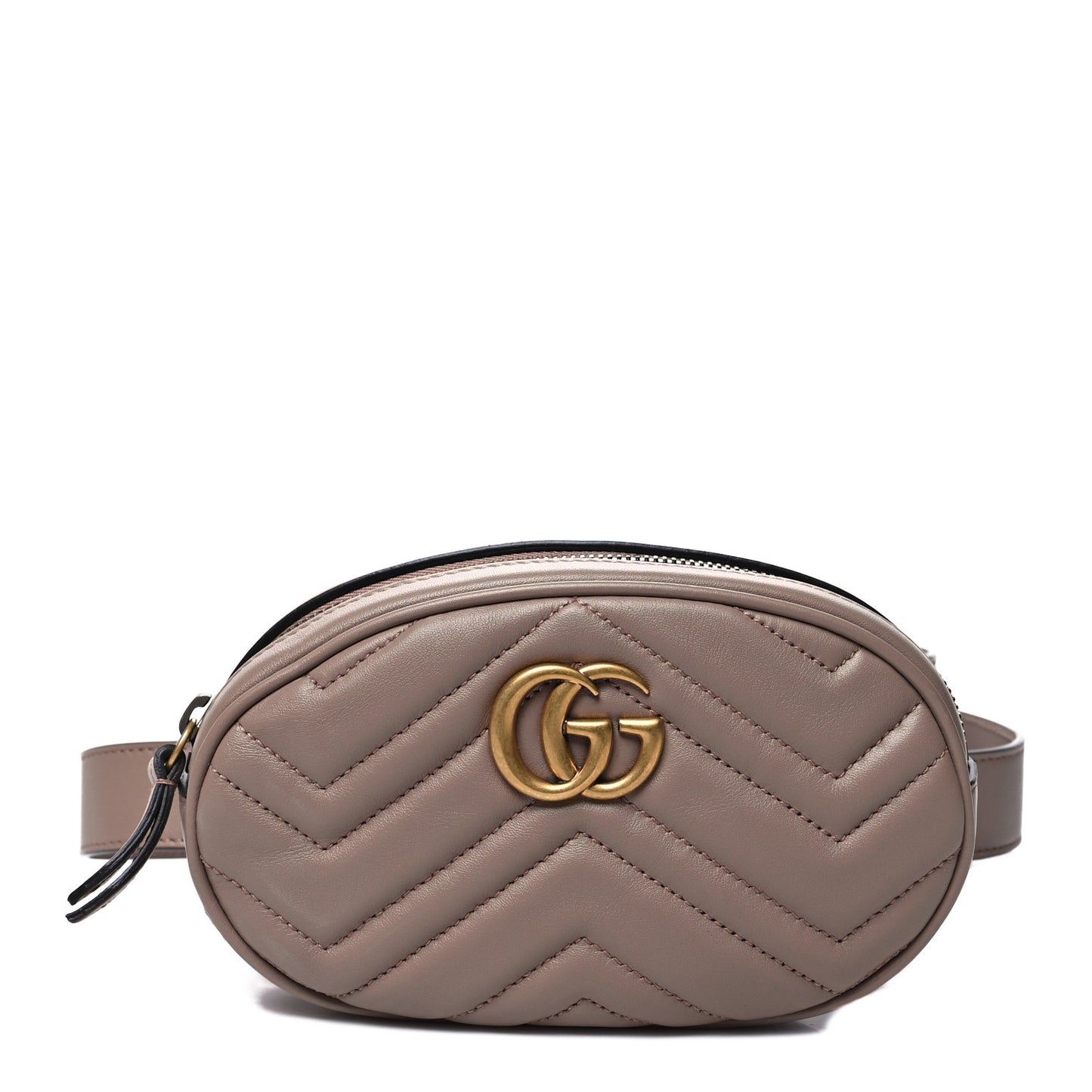 Calfskin Matelasse GG Marmont Belt Bag 85 34 Porcelain Rose