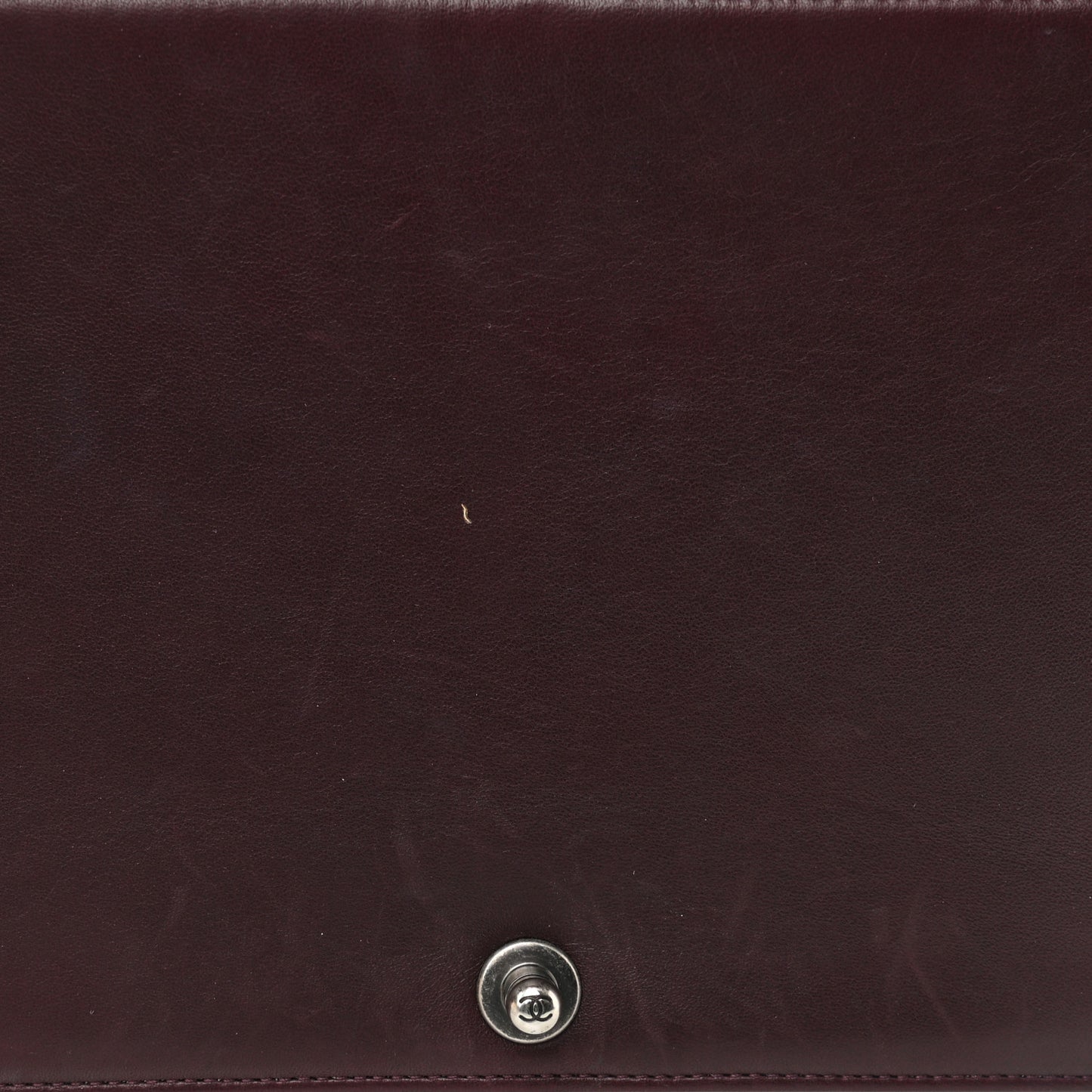 Velvet Tweed Large Boy Flap Burgundy