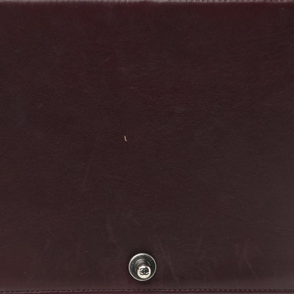 Chanel Velvet Tweed Large Boy Flap Burgundy 12 of 12
